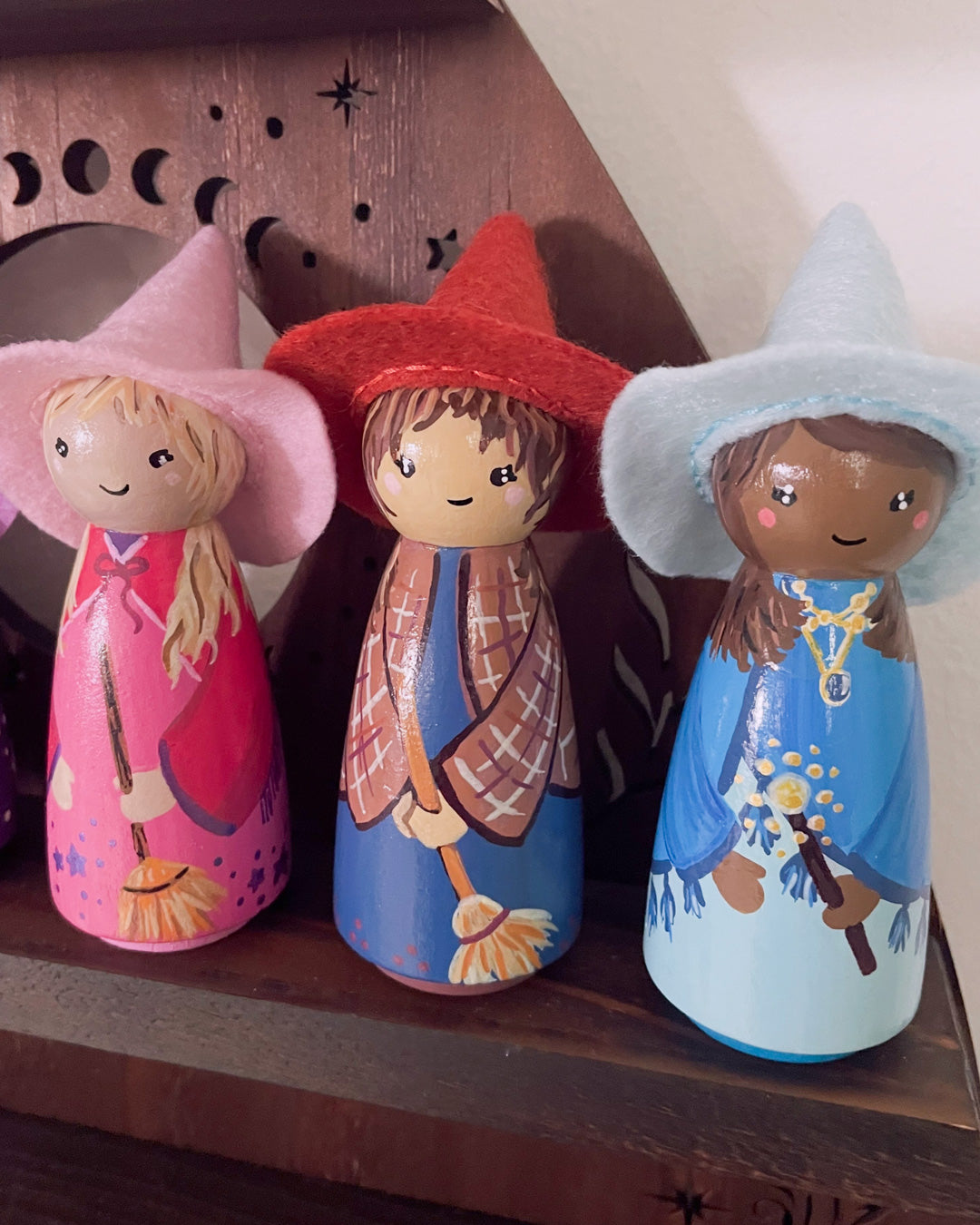 Wooden Peg Dolls