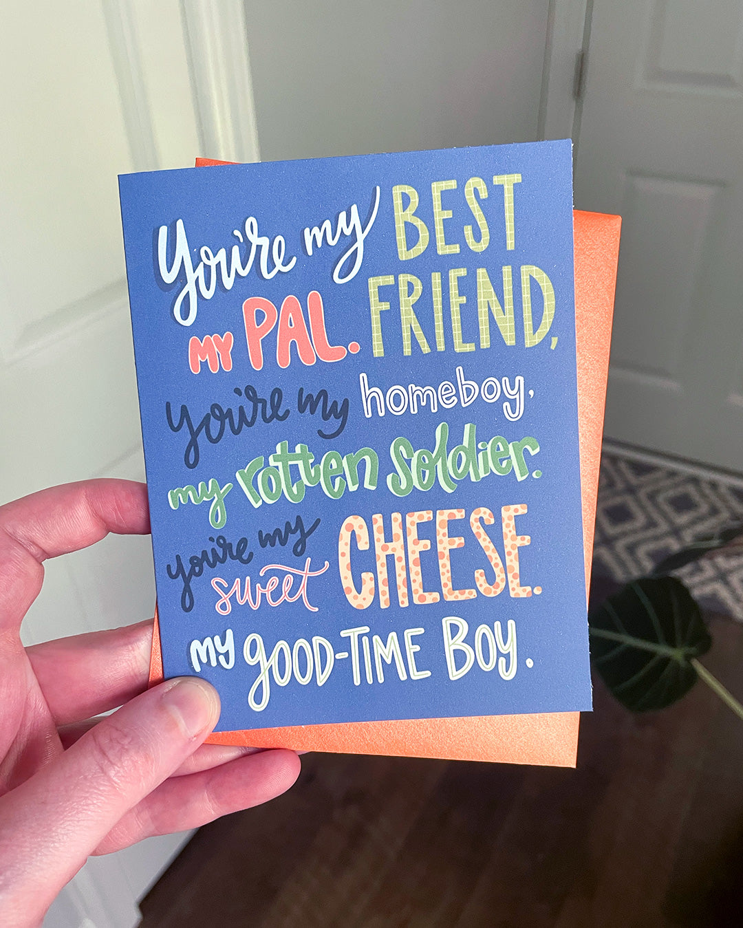 Good Time Boy Greeting Card