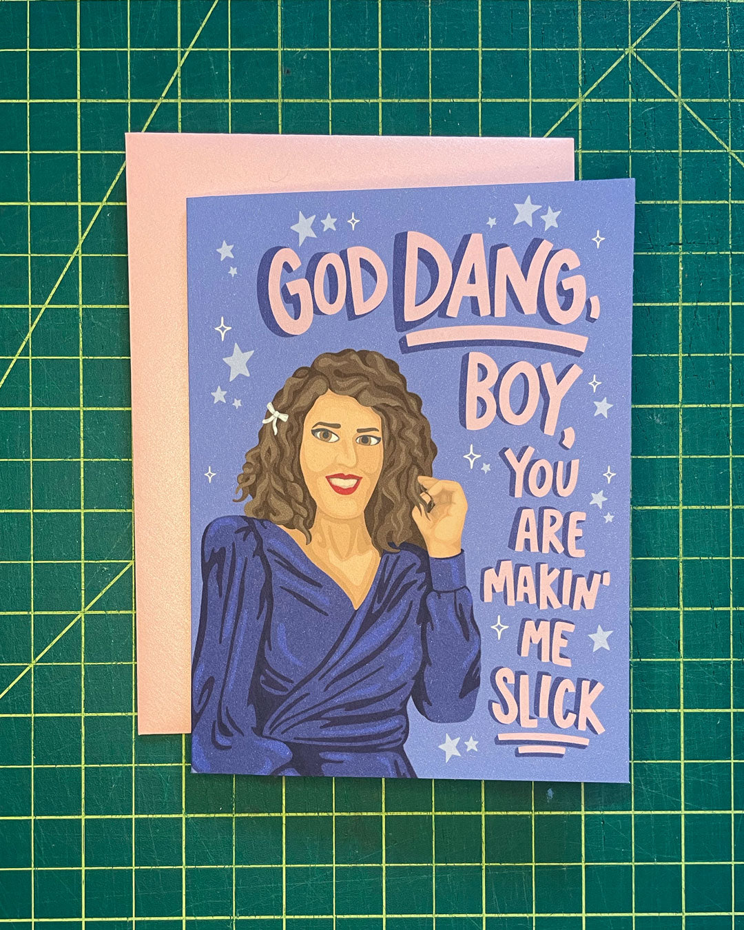 DANG Boy! Greeting Card