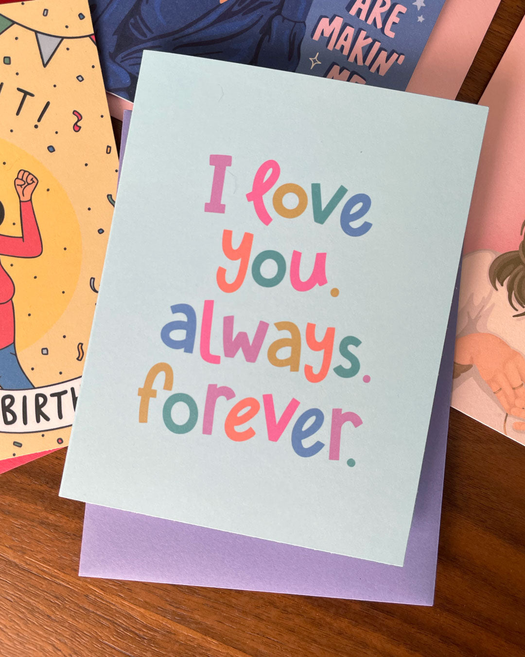 I Love You, Always, Forever Greeting Card