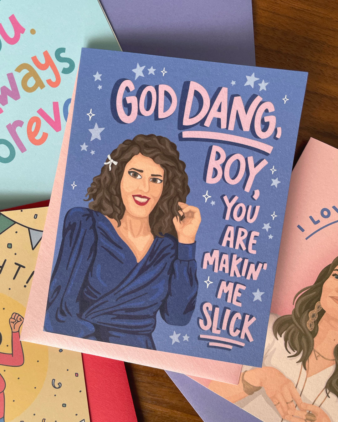 DANG Boy! Greeting Card