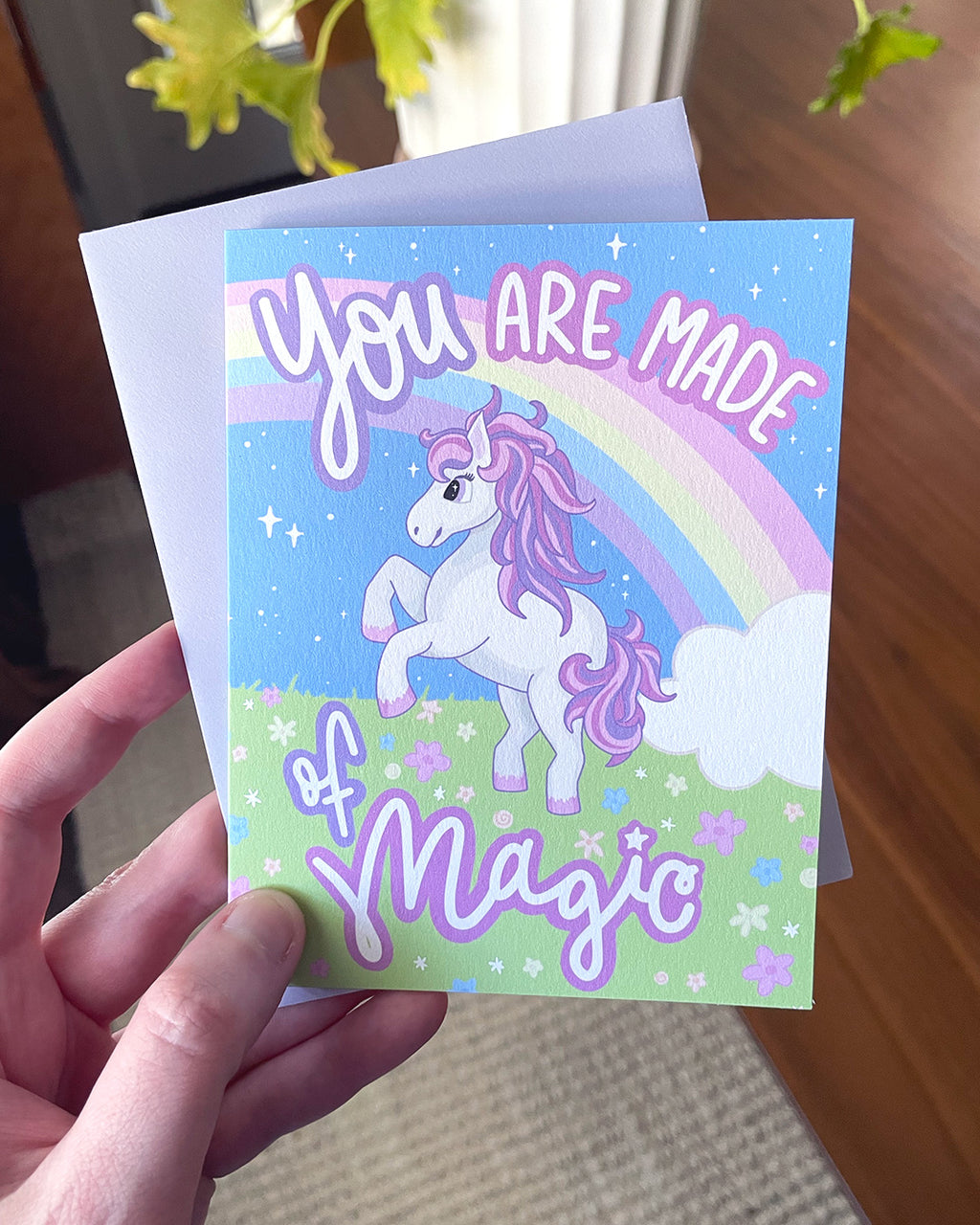 Made of Magic Greeting Card