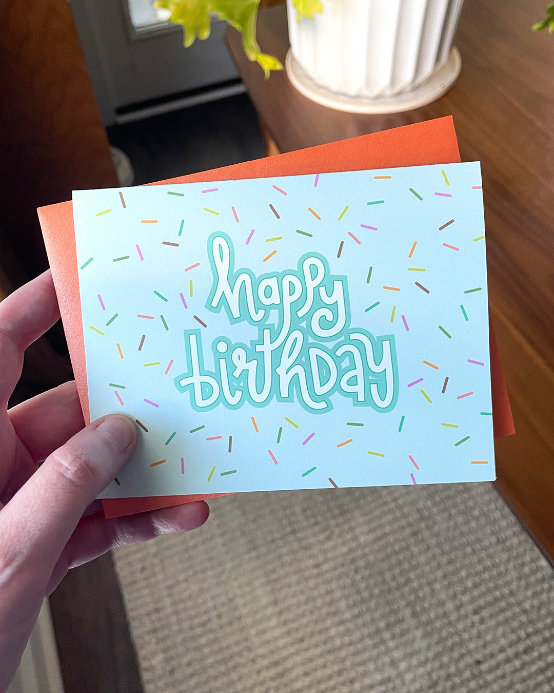 Happy Birthday Sprinkles Greeting Card