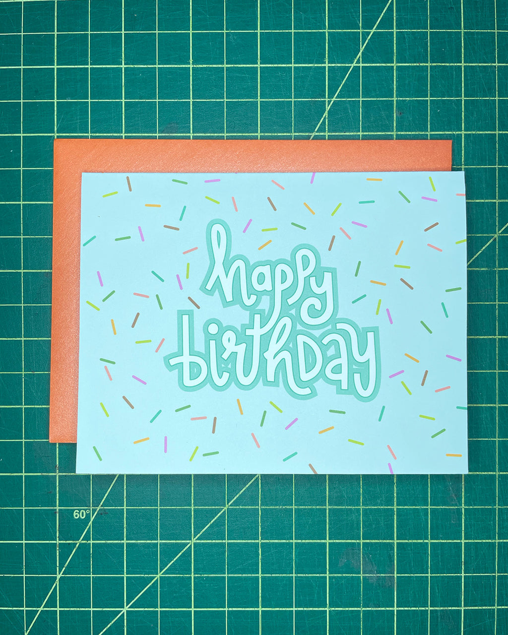 Happy Birthday Sprinkles Greeting Card