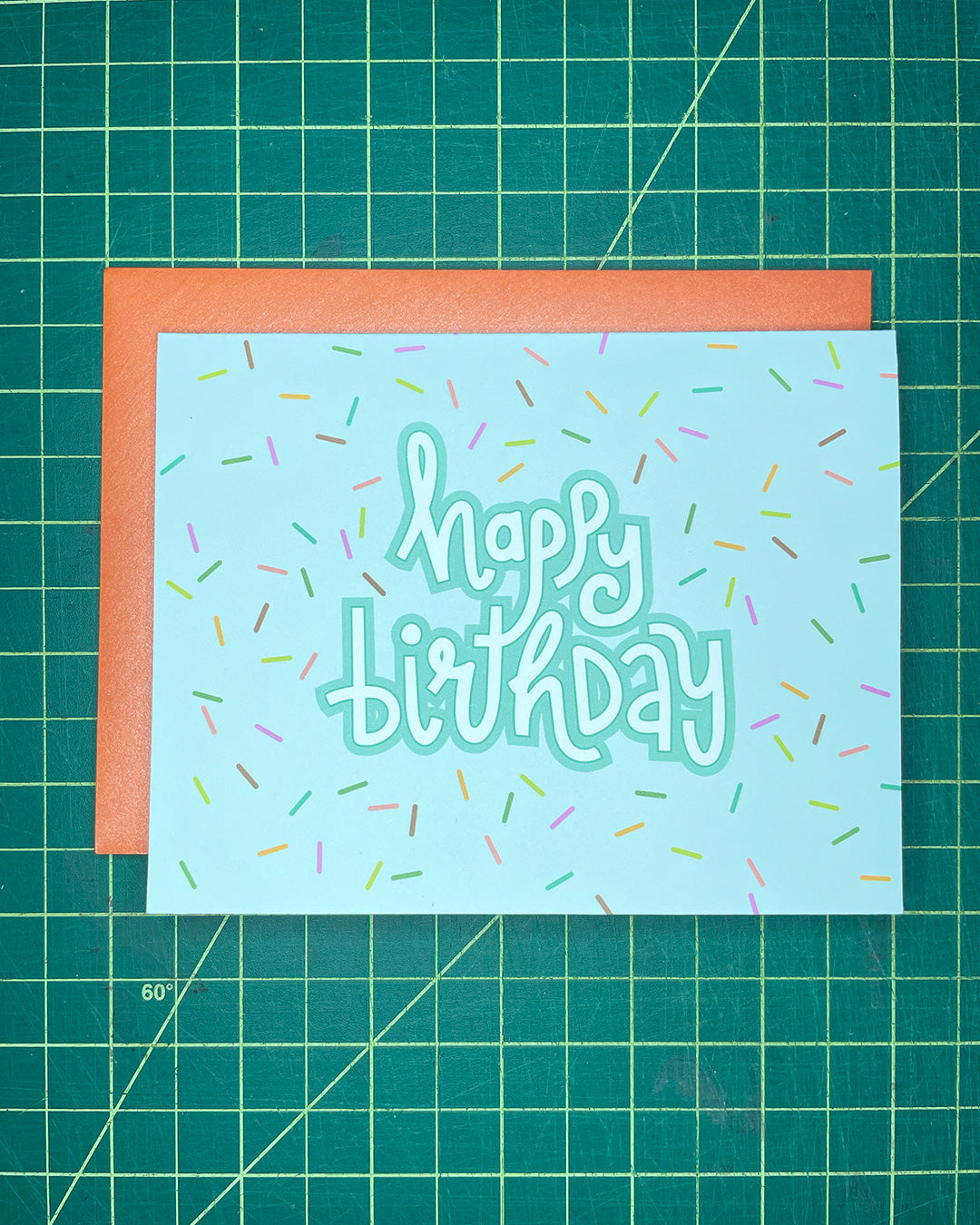 Happy Birthday Sprinkles Greeting Card