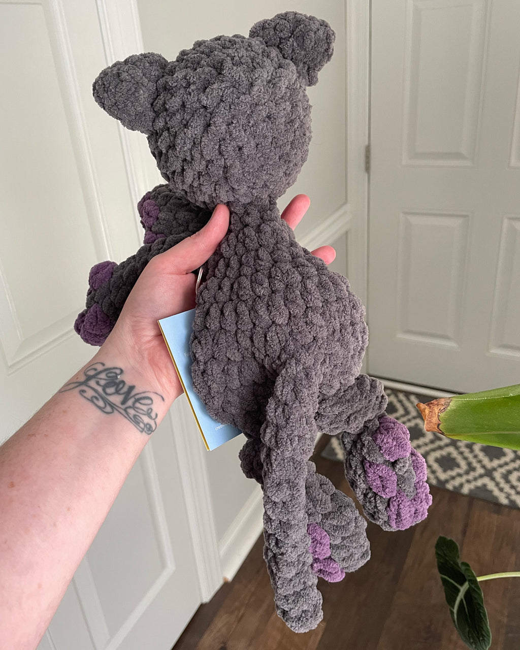 Black Kitten Mini Lovey