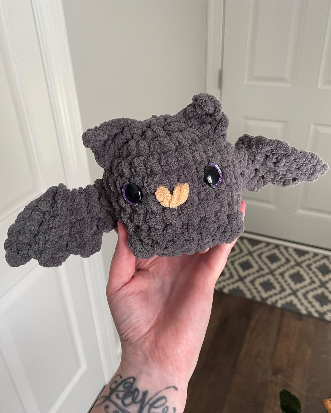 Dark Gray Chonky Bat