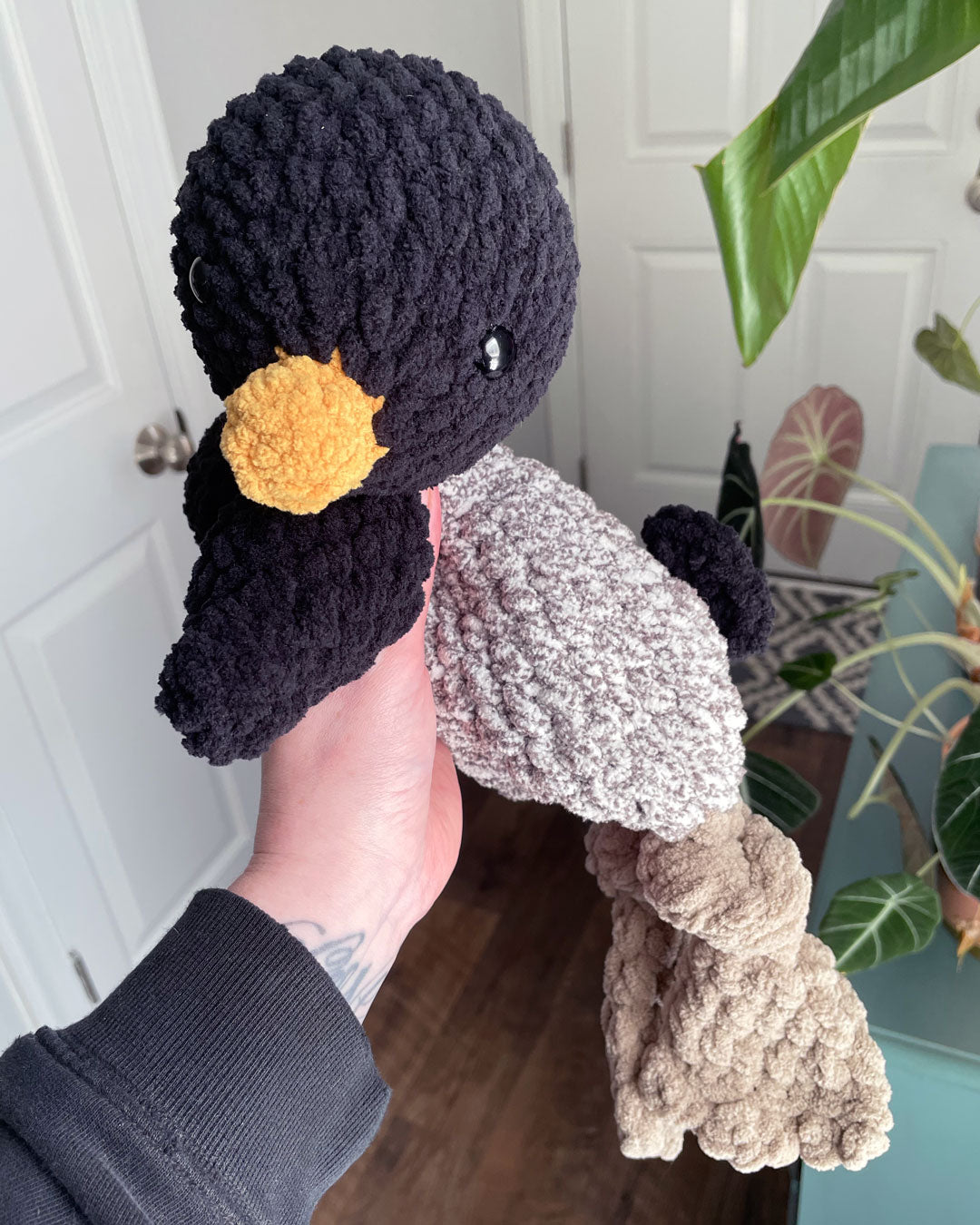 Black Penguin Lovey