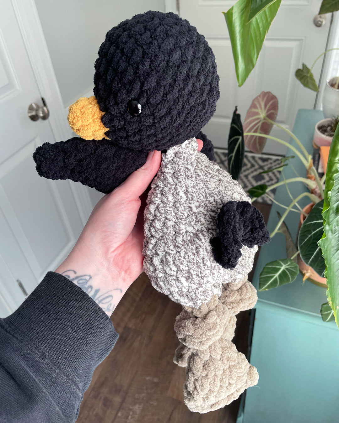 Black Penguin Lovey