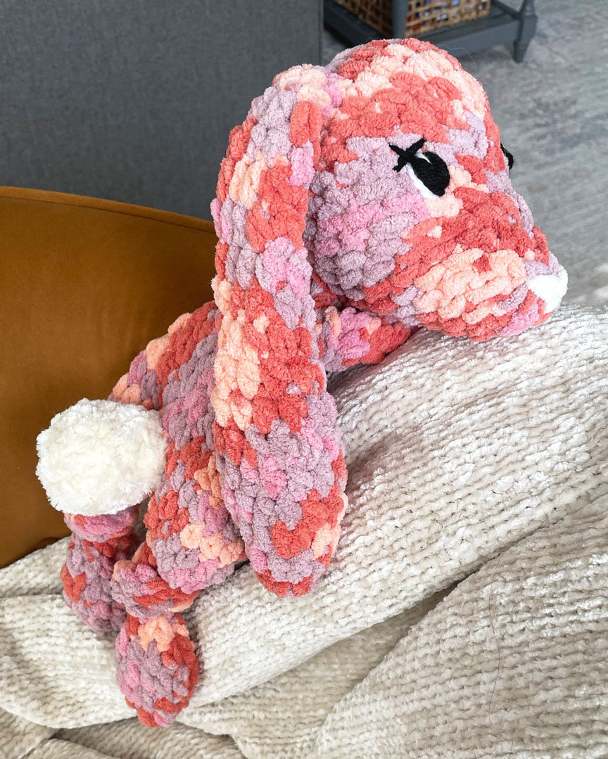 Pink Multi Bunny Lovey