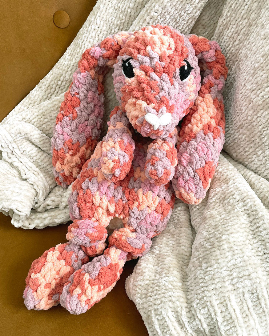 Pink Multi Bunny Lovey