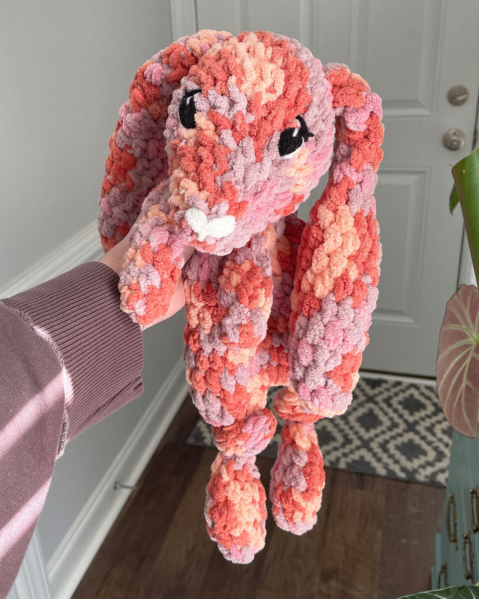 Pink Multi Bunny Lovey