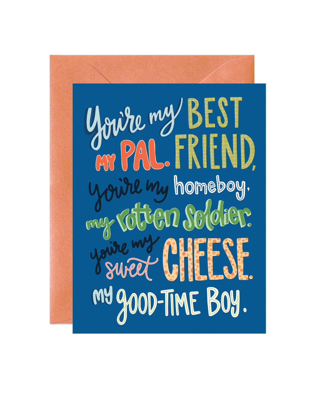 Good Time Boy Greeting Card
