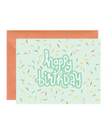Happy Birthday Sprinkles Greeting Card