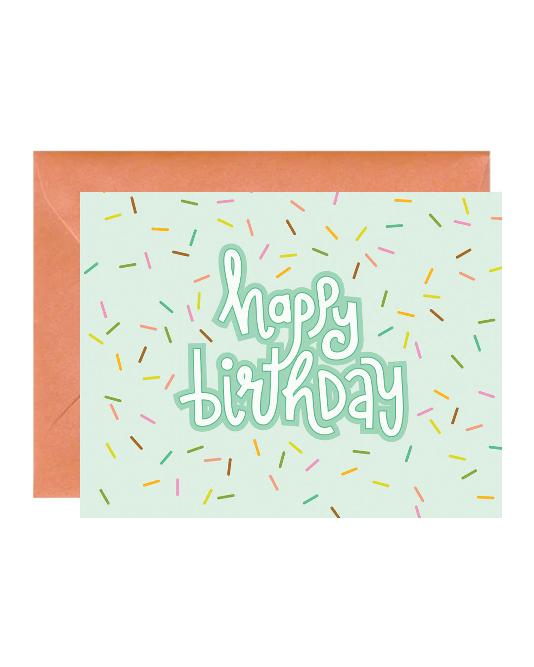 Happy Birthday Sprinkles Greeting Card