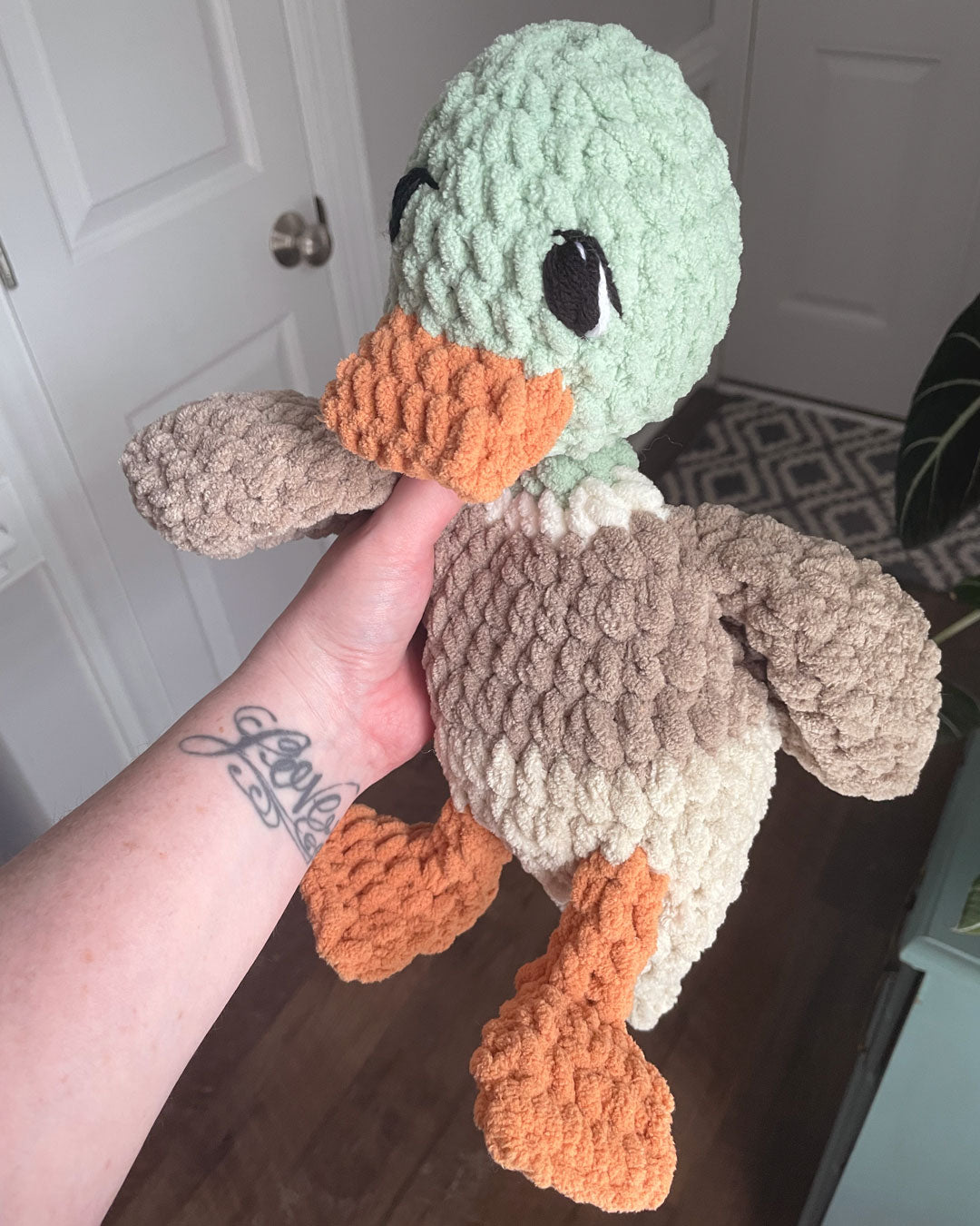 Pastel Mallard Duck Lovey