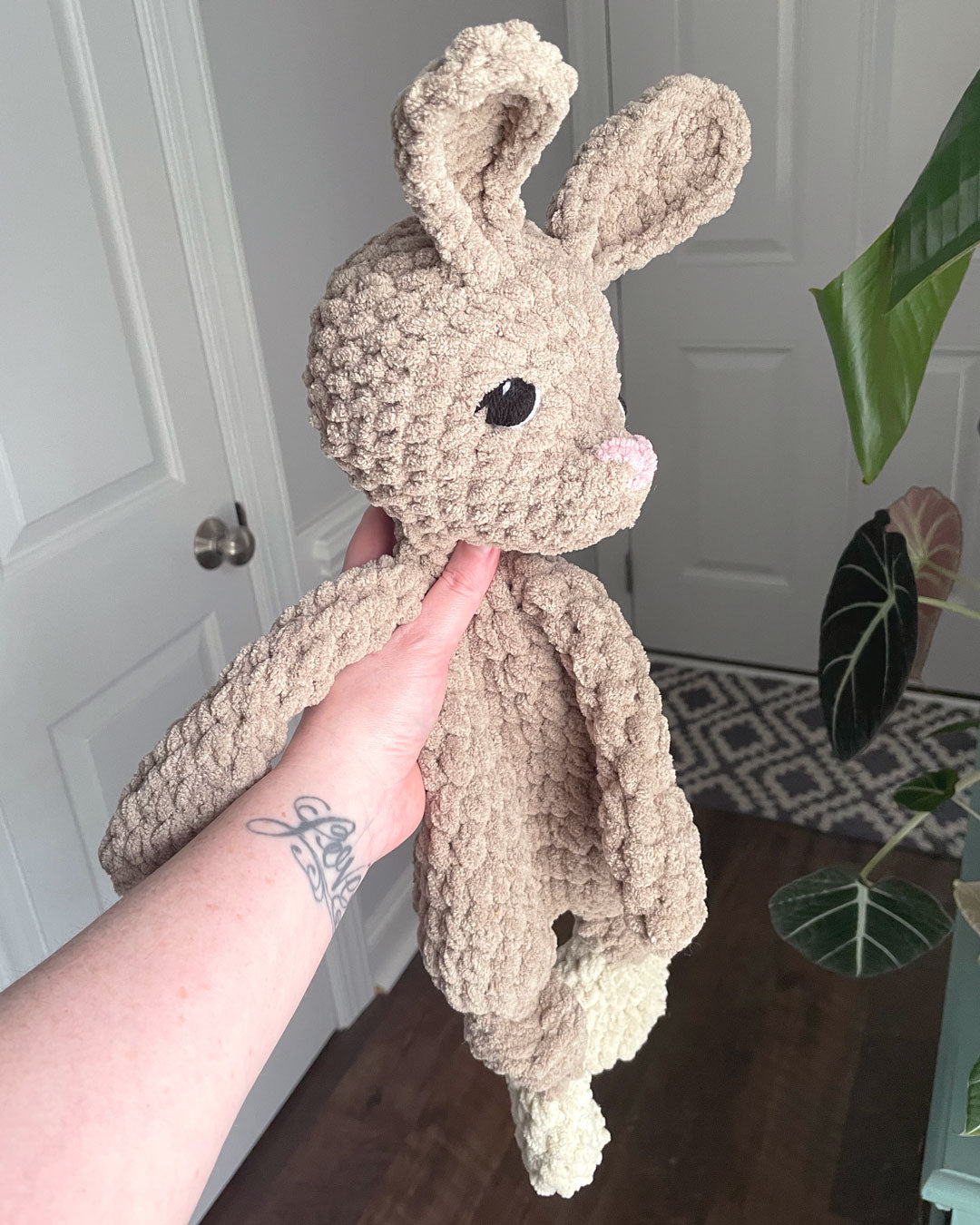 Taupe Rabbit Lovey
