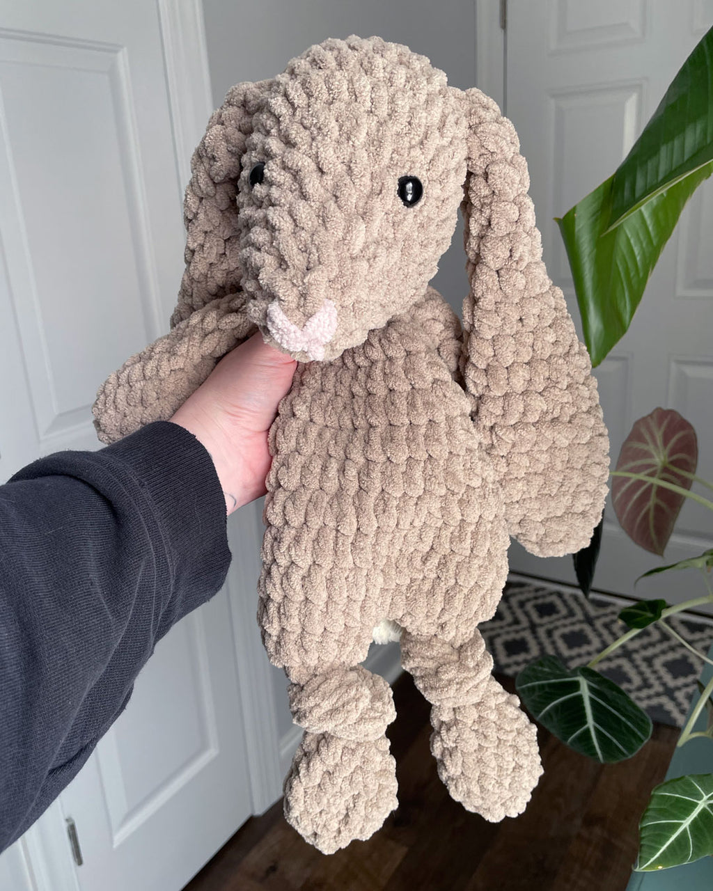 Taupe Bunny Lovey