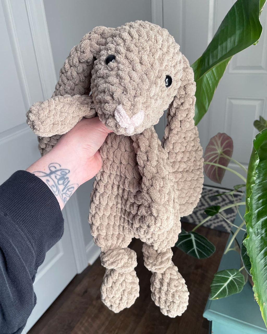 Taupe Bunny Lovey